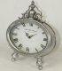 Barokk stílusú asztali óra, Ezüst