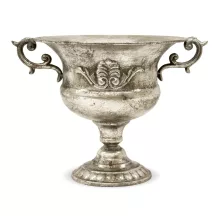 Barokk stílusú kaspó, Ezüst