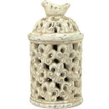 Vintage madárkás lámpás, Bézs