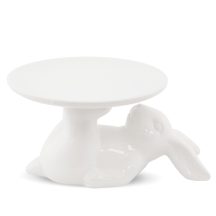 Nyuszis kínálótál, Fehér