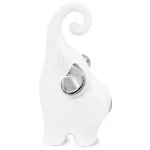 Ezüstös elefánt dísz, Fehér