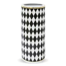 Fekete mintás esernyőtartó, Fehér