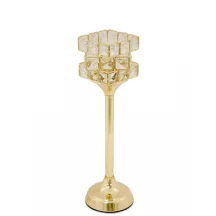 Art Deco mécsestartó, Arany