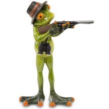 Vadászó béka dísz, Zöld