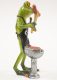Grillező béka dísz, Zöld