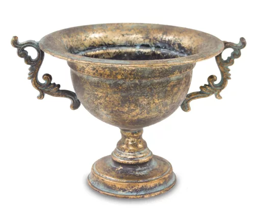 Barokk stílusú kaspó, Bronz