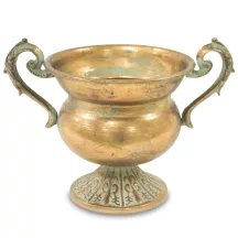 Barokk stílusú kaspó, Arany