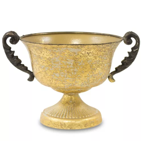 Antikolt hatású kaspó, Arany