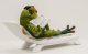 Olvasó béka dísz, Zöld