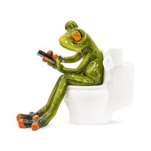 Mobilozó béka dísz, Zöld