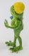 Műszaki ellenőr béka dísz, Zöld