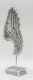 Madárszárny asztali dísz, Ezüst