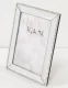 Csillogó asztali képkeret, Ezüst