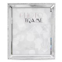 Csillogó asztali képkeret, Ezüst