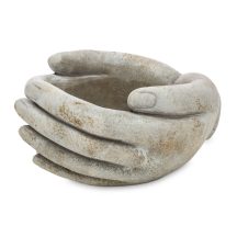 Kéz formájú kaspó, Szürke