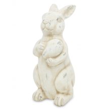 Nyuszi, nyúl dísz tojással, Bézs