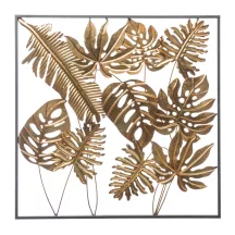 Jungle fali dekoráció, Arany