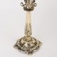 Barokk stílusú, díszes 6 ágú gyertyatartó, Arany