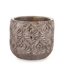 Mintás kaspó, Bronz