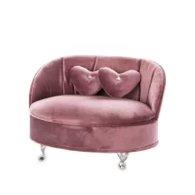 Ékszertartó kanapé, Rózsaszín