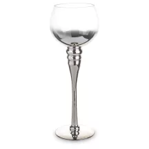 Elegáns mécsestartó, Ezüst