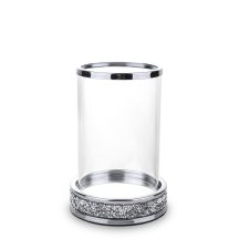 Gyertyatartó csillogó talppal, Ezüst