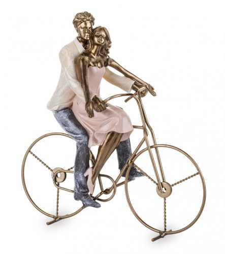 Szerelmes pár kerékpárral, Arany