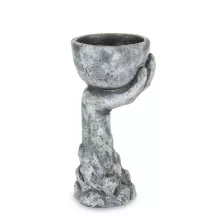 Kézben tartott kaspó, Szürke