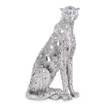 Leopárd szobor, Ezüst