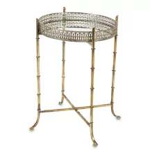 Barokk stílusú kisasztal, Arany