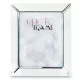 Üveg asztali képkeret, Ezüst