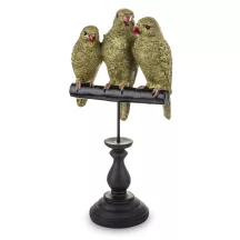 Papagáj család dísz, Zöld