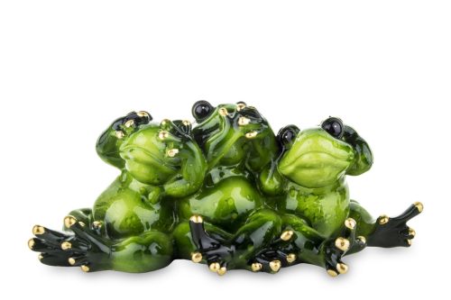 A három bölcs béka dísz, Zöld