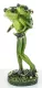 Béka család dísz, Zöld