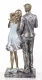Szerelmes pár szobor, Ezüst