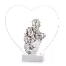 Családi pillanat szobor, Ezüst