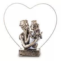 Szerelmes pár szobor, Bronz