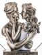 Szerelmes pár szobor, Bronz