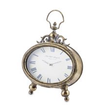 Barokk stílusú asztali óra, Arany