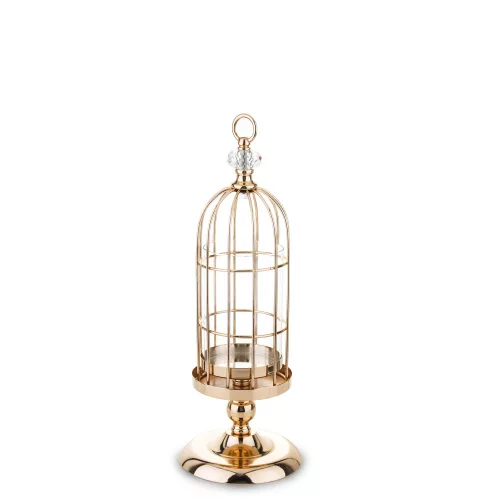 Kalitka lámpás-gyertyatartó, Arany