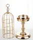 Kalitka lámpás-gyertyatartó, Arany