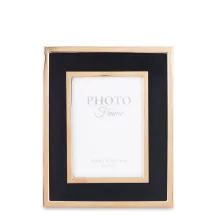 Elegáns asztali képkeret, Fekete