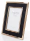 Asztali képkeret fekete paszpartuval, Arany