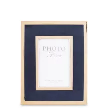 Elegáns asztali képkeret, Sötétkék