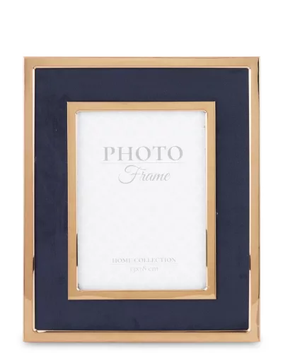 Elegáns asztali képkeret, Sötétkék