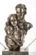 Családi pillanat szobor, Bronz