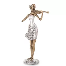 Hegedűművész szobor, Bronz