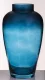 Üveg váza, Sötétkék
