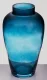 Üveg váza, Sötétkék