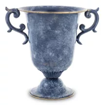 Serleg formájú váza, Kék